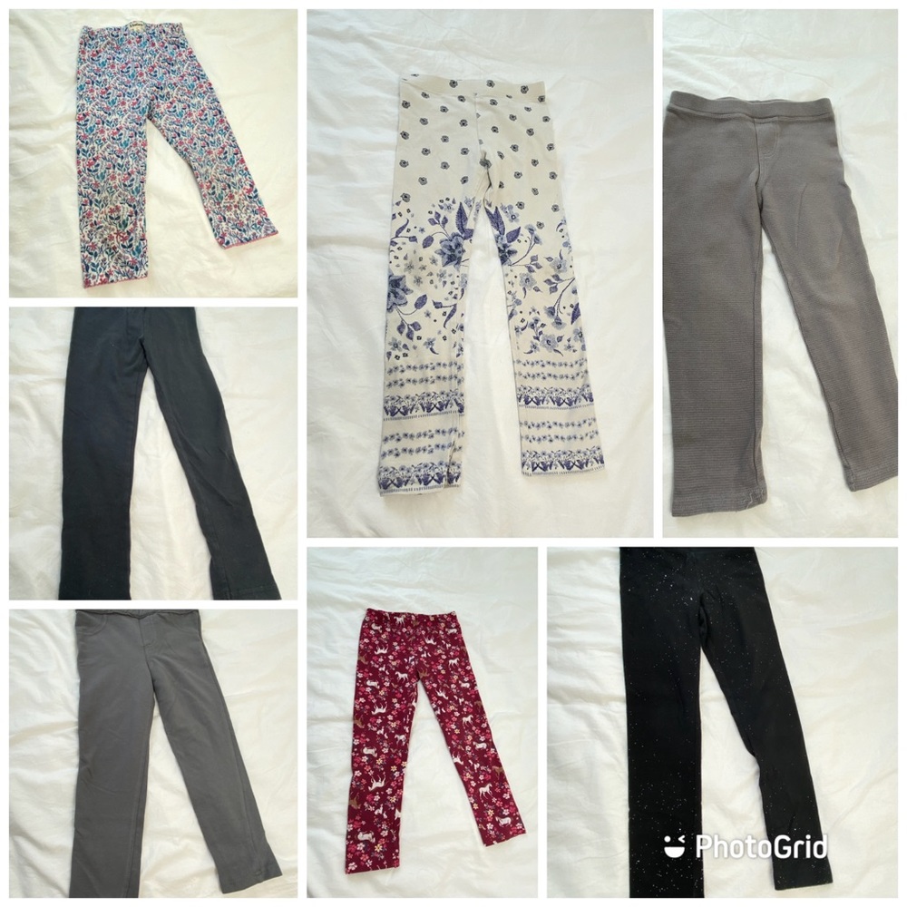5T bundle of 7 pairs of pants